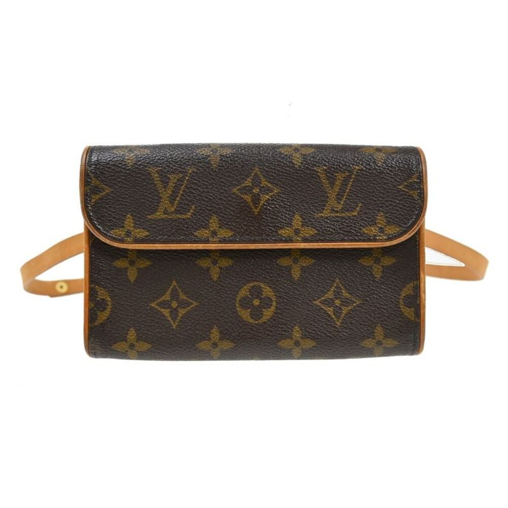 Louis Vuitton Florentine Waist Monogram Canvas Brown Canvas Handbag